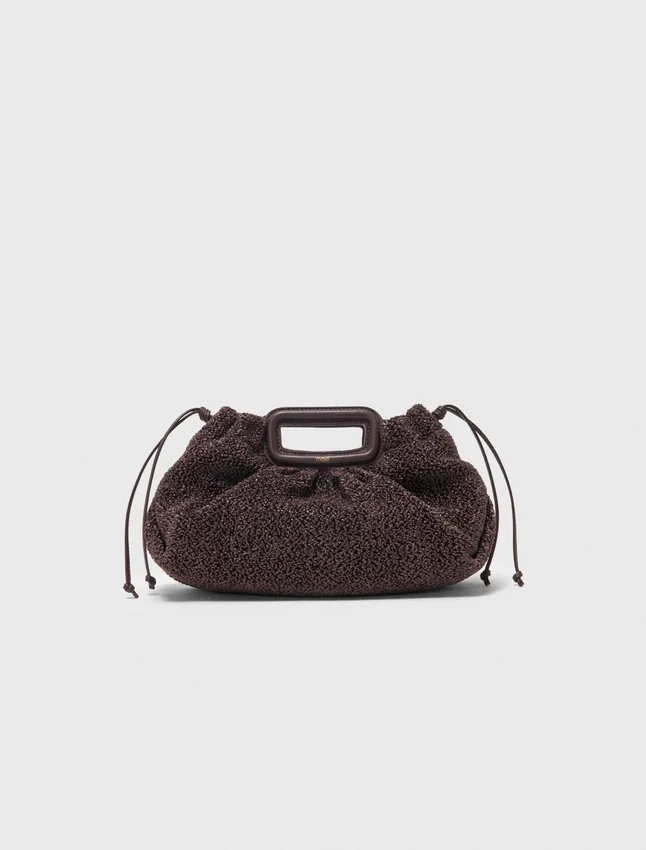 Pochette Mipli effet bouclé Pochette Mipli effet bouclé