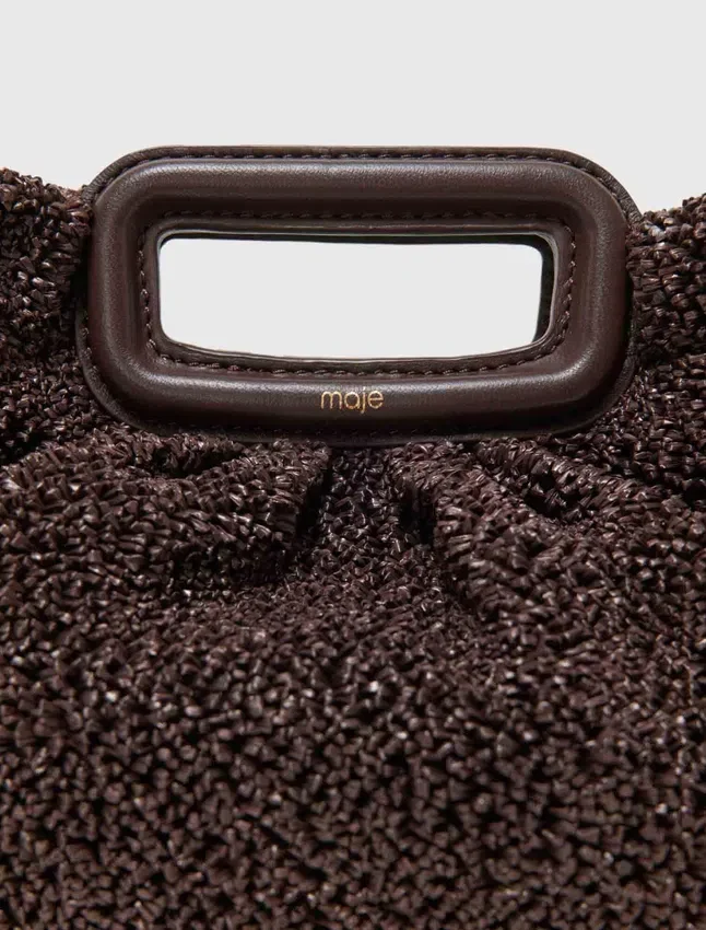 Pochette Mipli effet bouclé Pochette Mipli effet bouclé