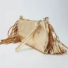 Pochette Miss M en cuir métallisé Pochette Miss M en cuir métallisé
