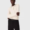 Polo en maille avec col à strass Polo en maille avec col à strass