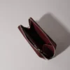 Portefeuille en cuir craquelé Portefeuille en cuir craquelé