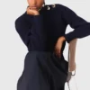 Pull à col roulé en laine