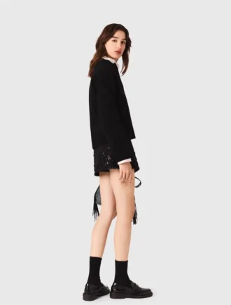 Pull en laine mélangée