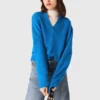 Pull en laine mélangée