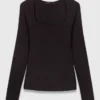 Pull en maille côtelée Pull en maille côtelée