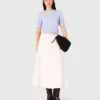 Pull à manches courtes avec strass