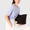 Pull à manches courtes avec strass