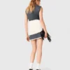 Robe ajustée à effet superposé