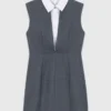 Robe ajustée à effet superposé