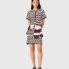 Robe au crochet en zigzag Robe au crochet en zigzag