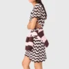Robe au crochet en zigzag Robe au crochet en zigzag