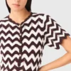 Robe au crochet en zigzag Robe au crochet en zigzag