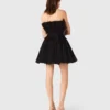 Robe bustier en tulle et organza Robe bustier en tulle et organza