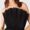 Robe bustier en tulle et organza Robe bustier en tulle et organza