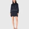 Robe chemise fluide cloutée Robe chemise fluide cloutée