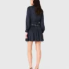 Robe chemise fluide cloutée Robe chemise fluide cloutée