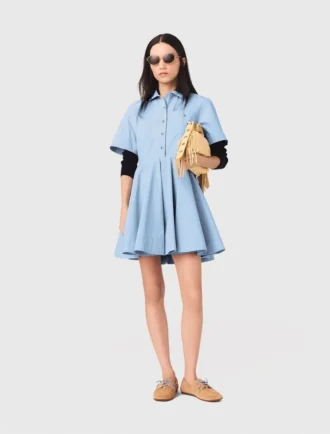 Robe chemise évasée