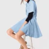 Robe chemise évasée