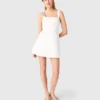 Robe courte en satin Robe courte en satin