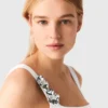 Robe courte en satin Robe courte en satin