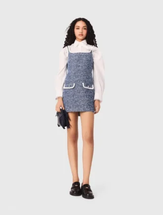Robe courte en tweed Robe courte en tweed
