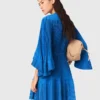Robe courte plissée Robe courte plissée