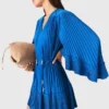 Robe courte plissée Robe courte plissée