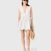 Robe courte évasée dos nu Robe courte évasée dos nu