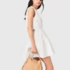 Robe courte évasée dos nu Robe courte évasée dos nu