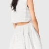 Robe courte évasée dos nu Robe courte évasée dos nu