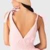 Robe courte évasée en coton Robe courte évasée en coton