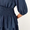 Robe courte à volants Robe courte à volants