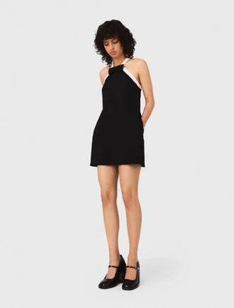 Robe de soirée en crêpe épais Robe de soirée en crêpe épais