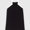 Robe de soirée en crêpe épais Robe de soirée en crêpe épais