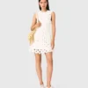 Robe en crochet miroir Robe en crochet miroir