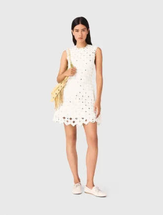 Robe en crochet miroir