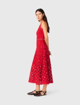 Robe en crochet miroir