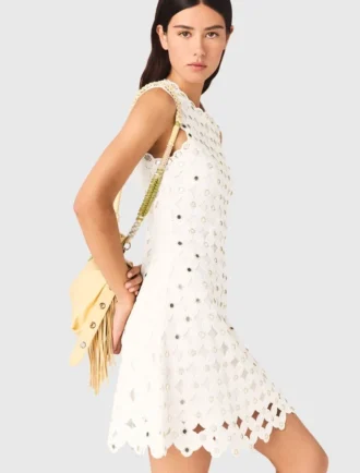 Robe en crochet miroir