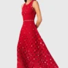 Robe en crochet miroir Robe en crochet miroir