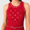 Robe en crochet miroir Robe en crochet miroir