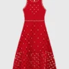 Robe en crochet miroir Robe en crochet miroir
