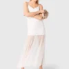 Robe en taffetas et dentelle Robe en taffetas et dentelle