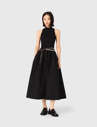 Robe en taffetas mélangé