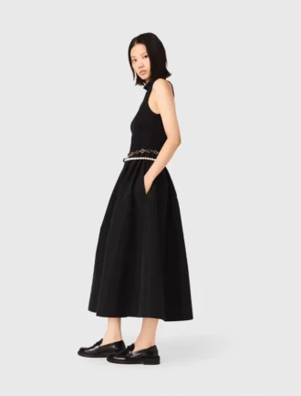 Robe en taffetas mélangé