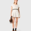 Robe en tweed 2 en 1
