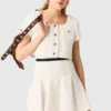 Robe en tweed 2 en 1