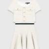 Robe en tweed 2 en 1