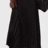 Robe longue bi-matière