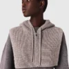 Robe longue bi-matière