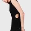 Robe longue à découpe à la taille Robe longue à découpe à la taille